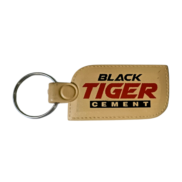 Black Tiger Promotional Abs Plastic Printed Keychain