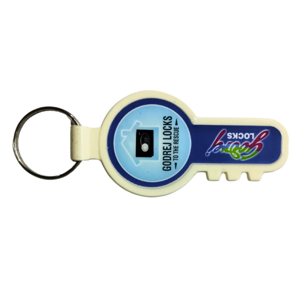 Godrej Locks Promotional ABS Digital Meena Keychain