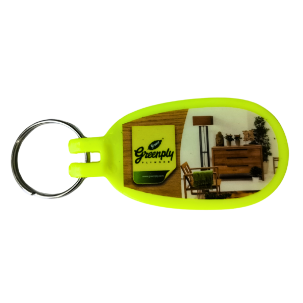 Greenply Promotional ABS Digital Meena Keychain