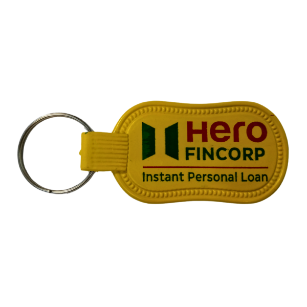 Hero Fincorp Promotional Abs Plastic Printed Keychain