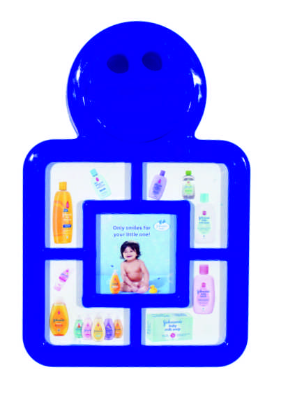 Johnson’s Promotional Plastic Paper Weight Revolving With Pen Stand And Mobile Stand