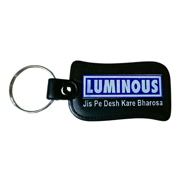 Luminious Promotional Abs Plastic Printed Keychain