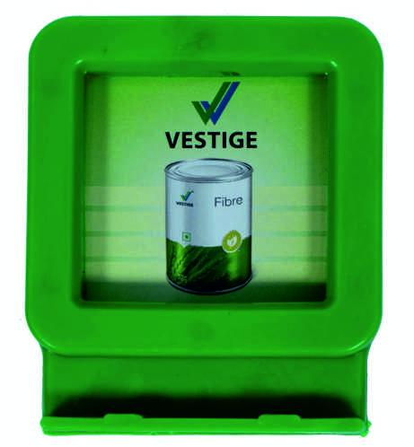 Vestige Promotional Plastic Paper Weight With Mobile Stand