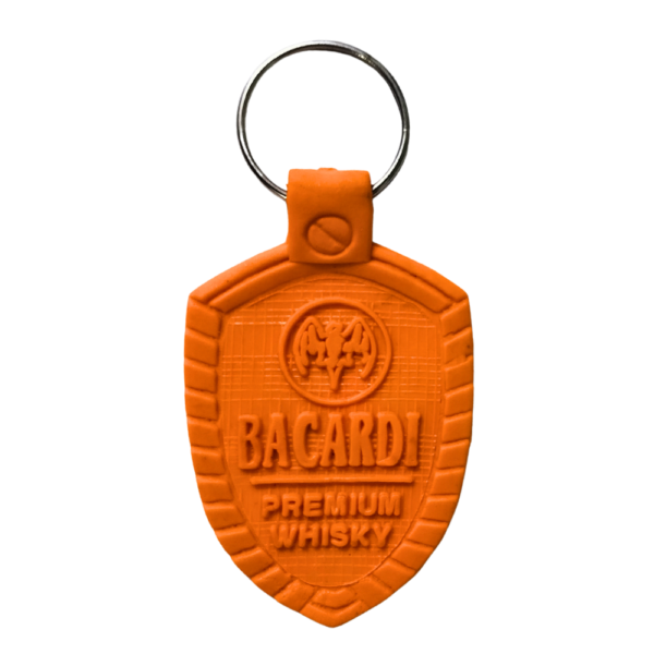 Bacardi Die Moulding PVC Keyring