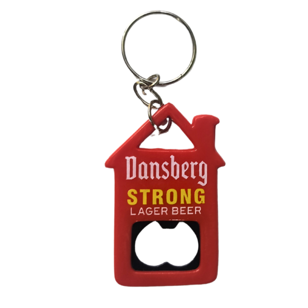Dansberg Plastic Bottle Opener Keychain