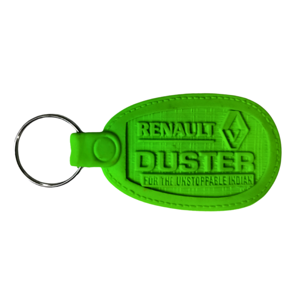 Duster Die Moulding PVC Keyring