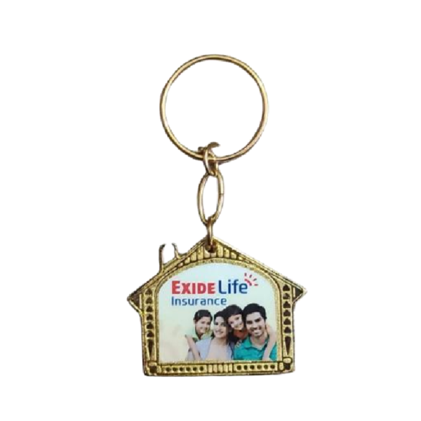 Excide Life Golden Printing Meena Keychains