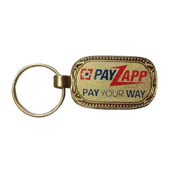 Payzapp Golden Printing Meena Keychain