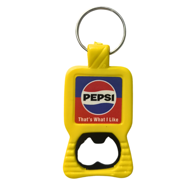 Pepsi Photo Plastic Bottle Opener Keychain