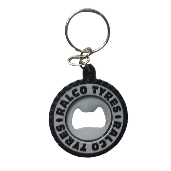 Ralco Tyre Plastic Bottle Opener Keychain