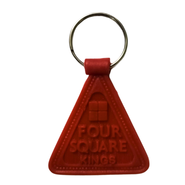 Four Square Promotional Moulding H.D Fresh Keychains