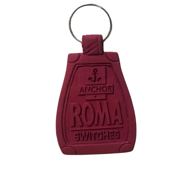 Roma Die Moulding PVC Keyring