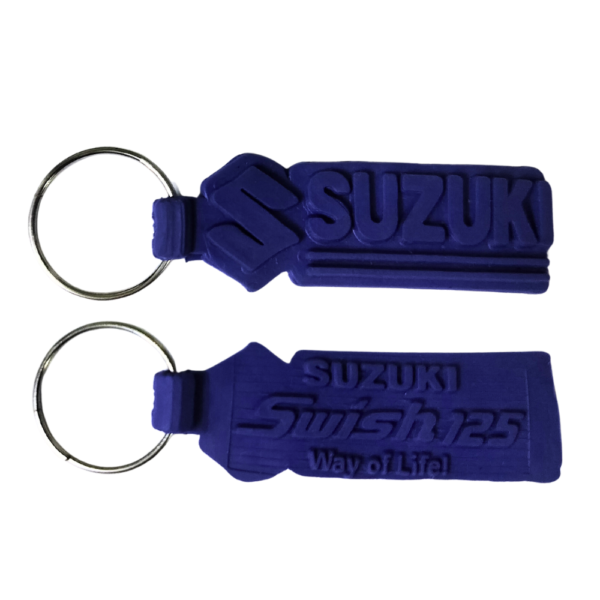 Suzuki Die Moulding PVC Keyring