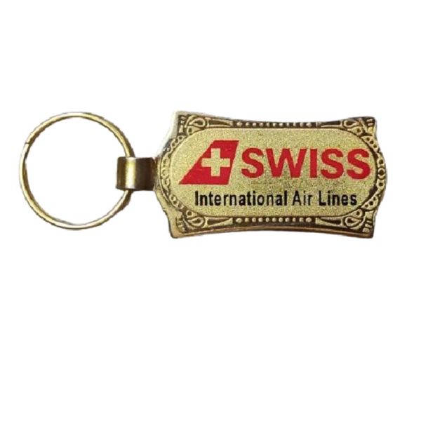 Swiss Golden Printing Meena Keychain