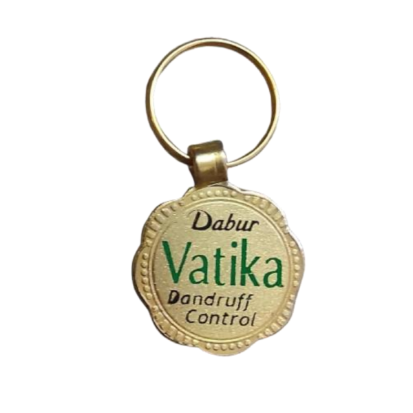 Vartika Golden Printing Meena Keychain