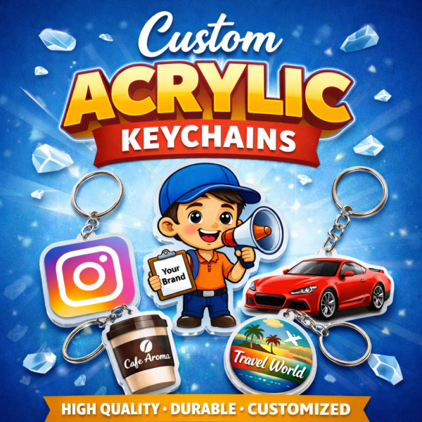 Acrylic Sheet Keychain