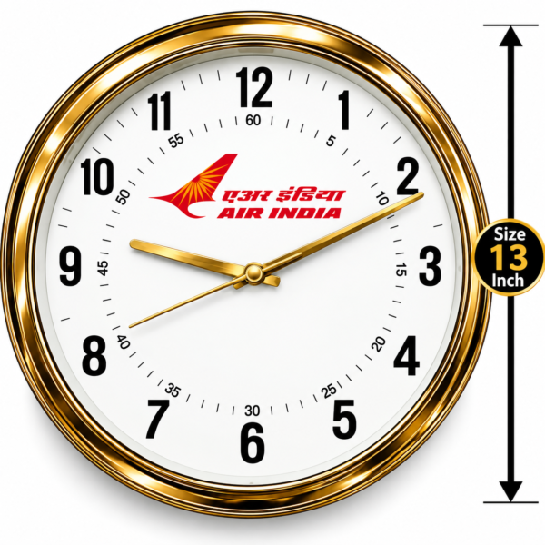 Air India Promotional Wall Clock