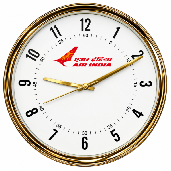 Air India Promotional Wall Clock