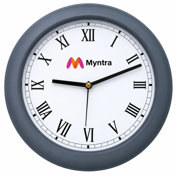 Myntra Promotional Wall Clock
