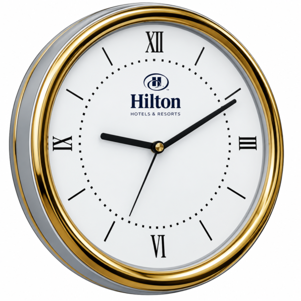 Hilton Promotional Wall Clock
