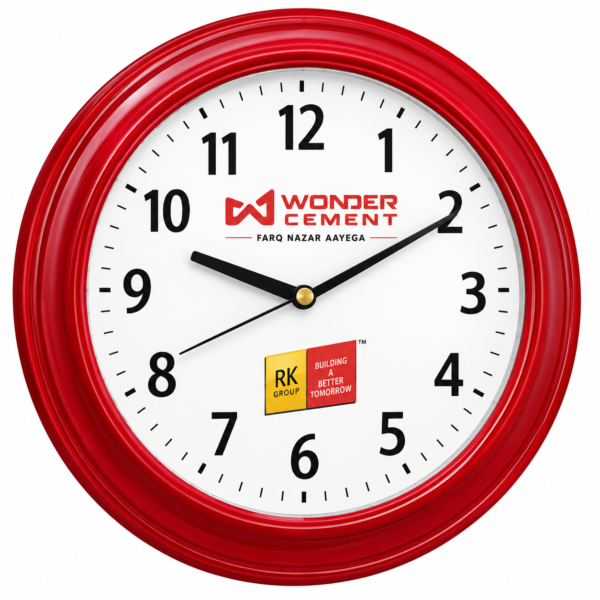 Wonder Cement Promotional Wall Clock