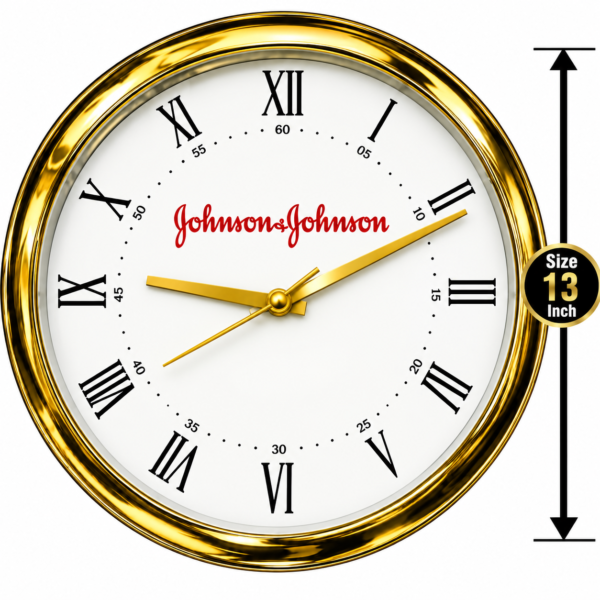 Johnson & Johnson Promotional Wall Clock