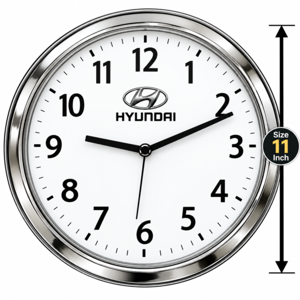 Hyundai Promotional Wall Clock